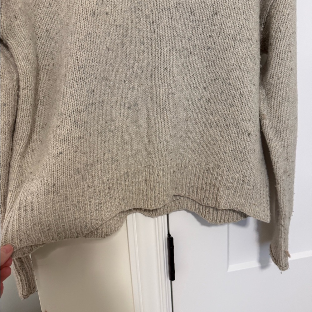 Rebecca Minkoff Neutral Wool Sweater - Picture 2 of 4